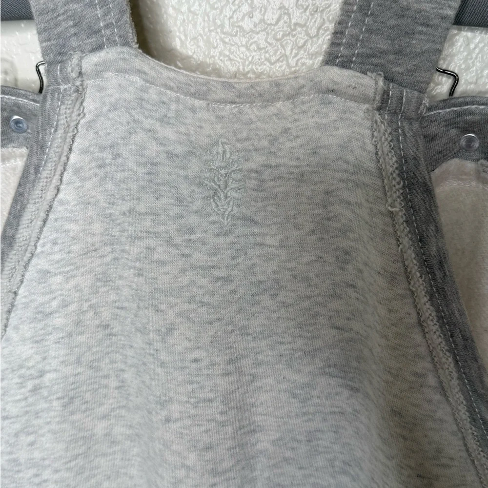 NWT FP Movement Making It Overalls Grey Two Toned Woman’s Small - Picture 5 of 7